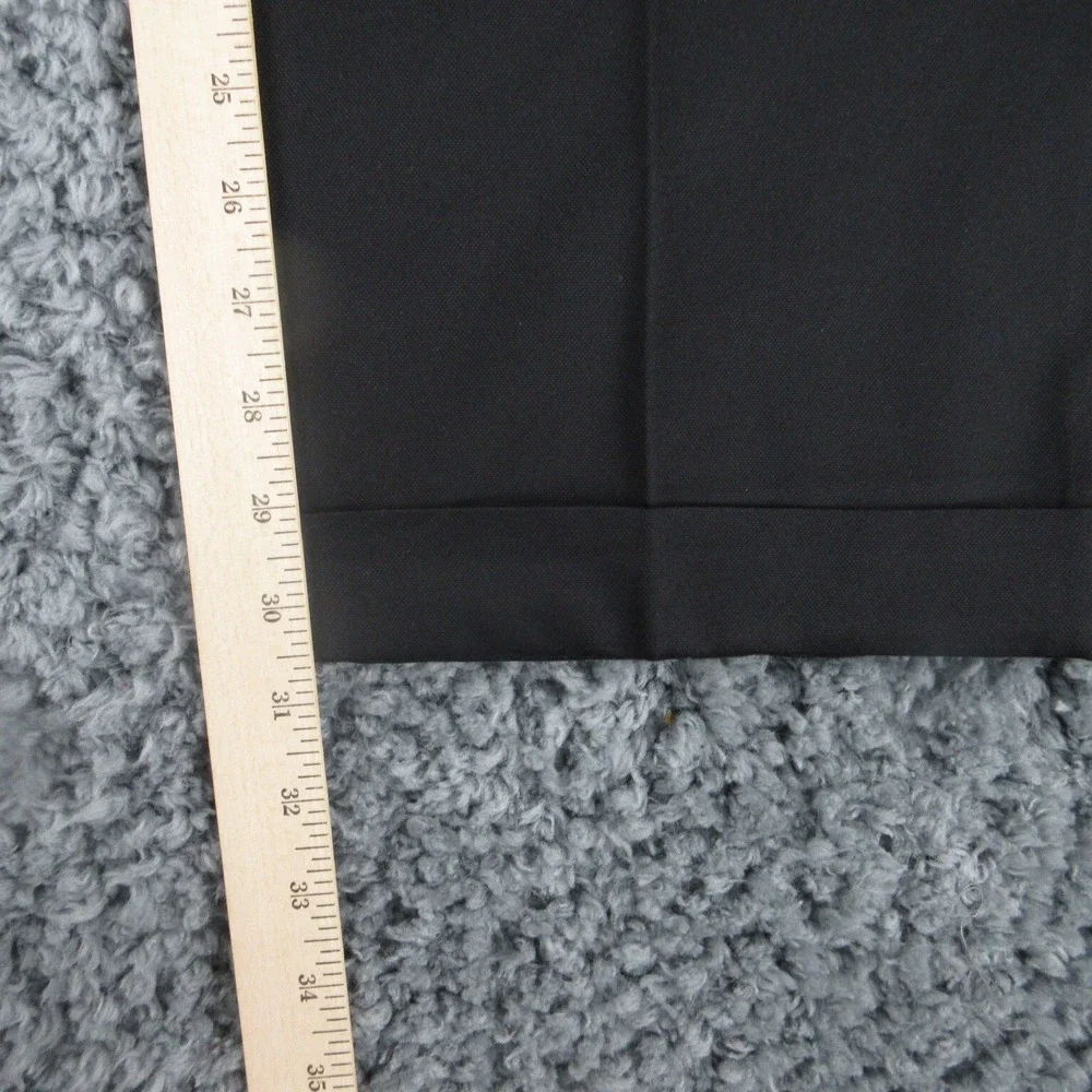 Nike Pants Mens 38x32 Black Pleated Cuffed Golf Chino 37x30.5*